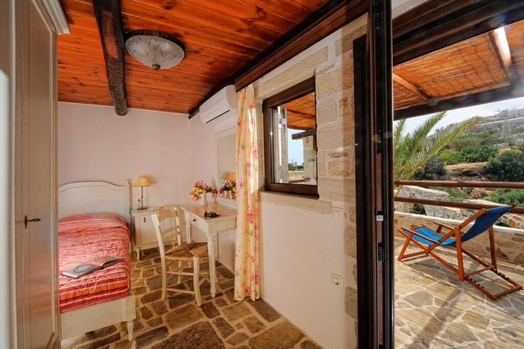 Stone House With Sea View Vila Achlia Exterior foto